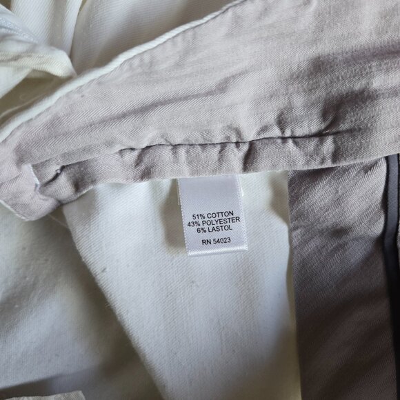 Banana Republic Women's Size  2  Martin Fit White Shorts - Picture 9 of 9